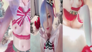 ถ่ายแบบนูด สาวจีนคอสเพลย๋